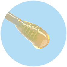 Applicateur en nid d'abeille à pointe de contrôle pratique